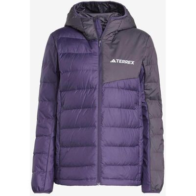 Chaqueta con capucha adidas Terrex Multi CLIMAWARM lila mujer - XS Chaqueta con capucha adidas Terrex Multi CLIMAWARM lila mujer - XS