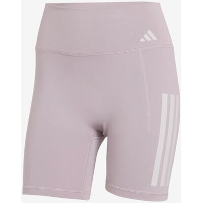 Malla corta adidas Optime 3 bandas rosa claro blanco mujer - L Malla corta adidas Optime 3 bandas rosa claro blanco mujer - L