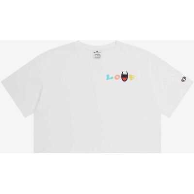 Camiseta Champion Legacy Icons Love manga corta blanco mujer - L Camiseta Champion Legacy Icons Love manga corta blanco mujer - L