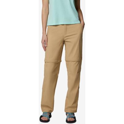 Pantalón convertible Columbia Leslie Falls Long marrón claro mujer - 8 Pantalón convertible Columbia Leslie Falls Long marrón claro mujer - 8