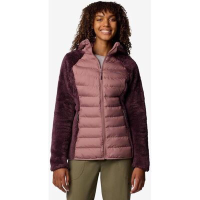 Chaqueta con capucha Columbia Powder Lite II Sherpa Hybrid violeta mujer - XS Chaqueta con capucha Columbia Powder Lite II Sherpa Hybrid violeta mujer - XS