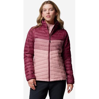 Chaqueta Columbia Powder Pass rosa granate mujer - M Chaqueta Columbia Powder Pass rosa granate mujer - M