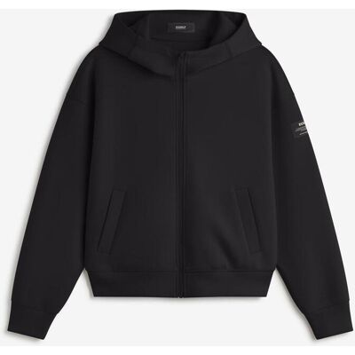 Sudadera con capucha Ecoalf Arica negro puro mujer - S Sudadera con capucha Ecoalf Arica negro puro mujer - S