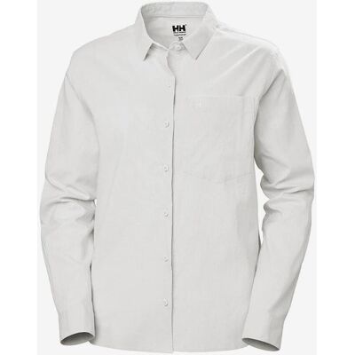 Camisa Helly Hansen Club manga larga blanco mujer - S Camisa Helly Hansen Club manga larga blanco mujer - S