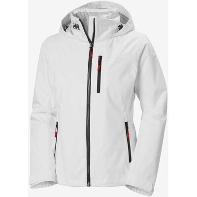 Chaqueta con capucha Helly Hansen Crew Midlayer 2.0 blanco mujer - S Chaqueta con capucha Helly Hansen Crew Midlayer 2.0 blanco mujer - S