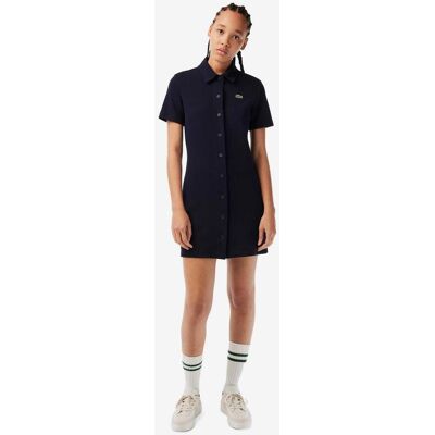 Vestido Lacoste Minimal Logo azul marino mujer - 32 Vestido Lacoste Minimal Logo azul marino mujer - 32
