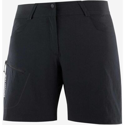 Pantalón corto Salomon Wayfarer negro intenso mujer - 34 Pantalón corto Salomon Wayfarer negro intenso mujer - 34