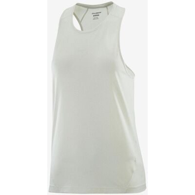 Camiseta Salomon SHKout Core sin mangas blanco mujer - XS Camiseta Salomon SHKout Core sin mangas blanco mujer - XS