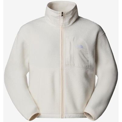 Forro polar The North Face Yumiori Off Peak Full Zip blanco mujer - S Forro polar The North Face Yumiori Off Peak Full Zip blanco mujer - S