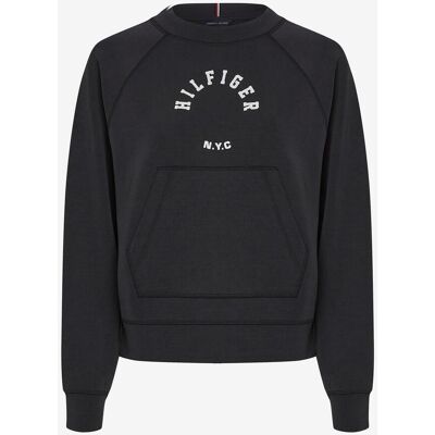 Sudadera Tommy Hilfiger Modal negro mujer - S Sudadera Tommy Hilfiger Modal negro mujer - S