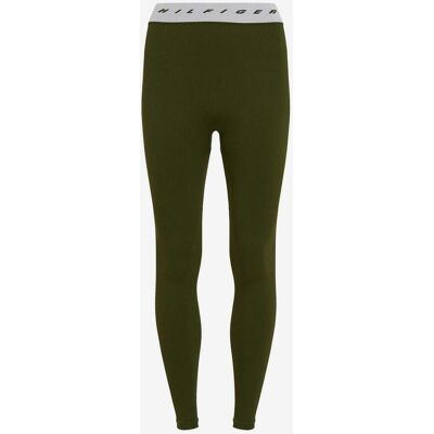 Malla larga Tommy Hilfiger Tape Seamless verde caqui mujer - M Malla larga Tommy Hilfiger Tape Seamless verde caqui mujer - M
