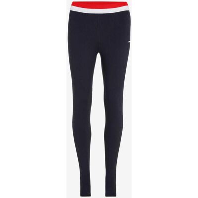 Malla larga Tommy Hilfiger Stripe Tape azul marino blanco rojo mujer - S Malla larga Tommy Hilfiger Stripe Tape azul marino blanco rojo mujer - S