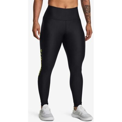 Malla larga Under Armour HeatGear Logo Full-Length negro verde mujer - XS Malla larga Under Armour HeatGear Logo Full-Length negro verde mujer - XS