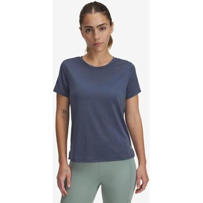 Camiseta de manga corta azul oscuro Under Armour Streaker - Mujer Camiseta de manga corta azul oscuro Under Armour Streaker - Mujer