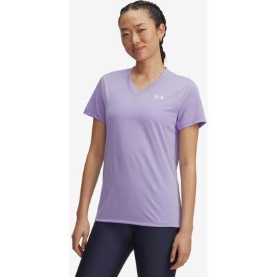 Camiseta Under Armour Tech SSV manga corta lila lavanda mujer - S Camiseta Under Armour Tech SSV manga corta lila lavanda mujer - S