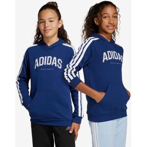 Sudadera con capucha adidas Codes Collegiate Graphic azul blanco junior - 128 Sudadera con capucha adidas Codes Collegiate Graphic azul blanco junior - 128