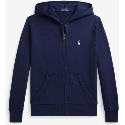 Sudadera con capucha Ralph Lauren Knit Shirt Full Zip azul marino junior - M Sudadera con capucha Ralph Lauren Knit Shirt Full Zip azul marino junior - M