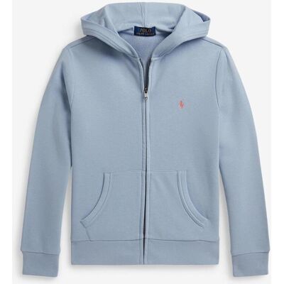 Sudadera con capucha Ralph Lauren Knit Shirt Full Zip azul junior - M Sudadera con capucha Ralph Lauren Knit Shirt Full Zip azul junior - M