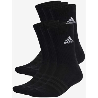 Calcetines adidas Cushioned Sportswear negro intenso (6 pares) - XS Calcetines adidas Cushioned Sportswear negro intenso (6 pares) - XS