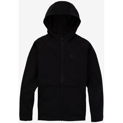 Sudadera con capucha Burton Crown Weatherproof Full Zip negro infantil - S Sudadera con capucha Burton Crown Weatherproof Full Zip negro infantil - S