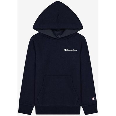 Sudadera con capucha Champion Light Logo azul oscuro infantil - L Sudadera con capucha Champion Light Logo azul oscuro infantil - L