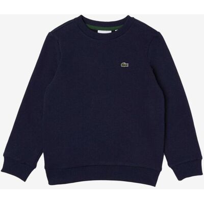 Sudadera Lacoste Cotton azul marino infantil - 10 Sudadera Lacoste Cotton azul marino infantil - 10