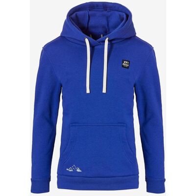 Sudadera con capucha Rehall KICK-R-jr azul infantil - 140 Sudadera con capucha Rehall KICK-R-jr azul infantil - 140