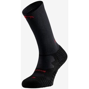 Calcetines Lurbel Stone Pro Six negro rojo - M Calcetines Lurbel Stone Pro Six negro rojo - M
