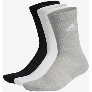 Calcetines adidas Cushioned Crew gris blanco negro (3 pares) - L Calcetines adidas Cushioned Crew gris blanco negro (3 pares) - L