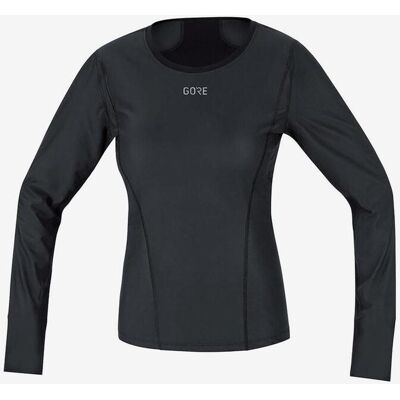 Camiseta interior Gore Wear Windstopper ligera manga larga negro mujer - XXS Camiseta interior Gore Wear Windstopper ligera manga larga negro mujer - XXS
