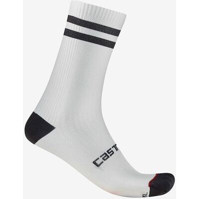Calcetines Castelli Originale 18 blanco negro - XXL Calcetines Castelli Originale 18 blanco negro - XXL