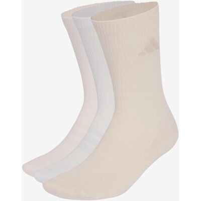 Calcetines adidas Cushioned Sportswear beige blanco (3 pares) - XS Calcetines adidas Cushioned Sportswear beige blanco (3 pares) - XS