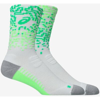 Calcetines ASICS Performance Run Crew blanco verde - S Calcetines ASICS Performance Run Crew blanco verde - S