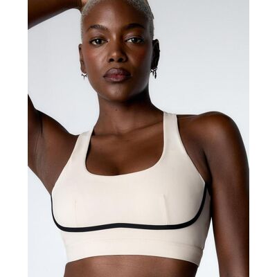 Sujetador Black Limba Tao blanco negro mujer - L Sujetador Black Limba Tao blanco negro mujer - L