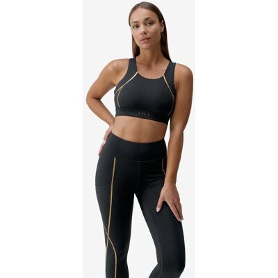 Sujetador Born Living Yoga Gold negro dorado - S Sujetador Born Living Yoga Gold negro dorado - S