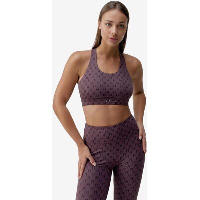 Sujetador Born Living Yoga Monogram lila - L Sujetador Born Living Yoga Monogram lila - L