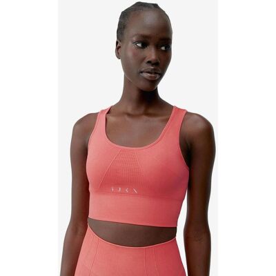 Top Born Living Yoga Urdhva rosa salmón - L Top Born Living Yoga Urdhva rosa salmón - L