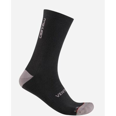 Calcetines Castelli Venti Soft Merino negro - S-M Calcetines Castelli Venti Soft Merino negro - S-M