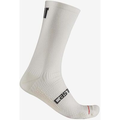 Calcetines Castelli Como 20 Thermal blanco - S-M Calcetines Castelli Como 20 Thermal blanco - S-M