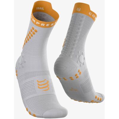 Calcetines Compressport Pro Racing v4.0 Trail gris violeta naranja - 35-38 Calcetines Compressport Pro Racing v4.0 Trail gris violeta naranja - 35-38