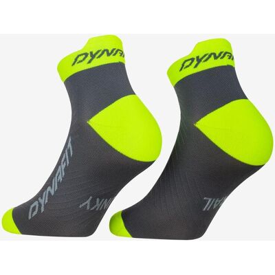 Calcetines Dynafit Trail Quarter gris oscuro amarillo ultra - 35-38 Calcetines Dynafit Trail Quarter gris oscuro amarillo ultra - 35-38
