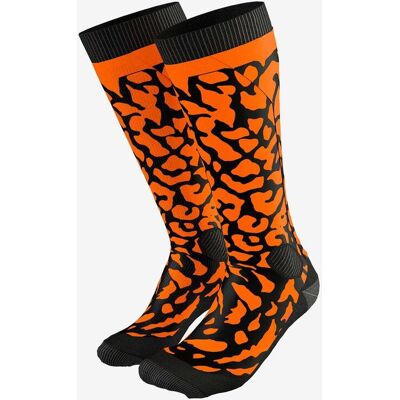 Calcetines Dynafit FT Graphic naranja intenso negro - 35-38 Calcetines Dynafit FT Graphic naranja intenso negro - 35-38