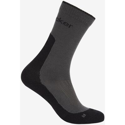 Calcetines Icebreaker Mer Hike+ Light Crew gris negro mujer (2 pares) - L Calcetines Icebreaker Mer Hike+ Light Crew gris negro mujer (2 pares) - L