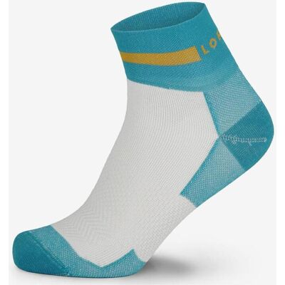 Calcetines Lorpen T3 Pro Run Shorty blanco azul - M Calcetines Lorpen T3 Pro Run Shorty blanco azul - M
