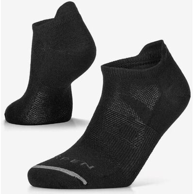 Calcetines Lorpen T2RAW Running No Show negro mujer - M Calcetines Lorpen T2RAW Running No Show negro mujer - M