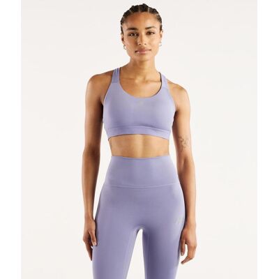 Sujetador New Balance Essential Train lila mujer - S Sujetador New Balance Essential Train lila mujer - S