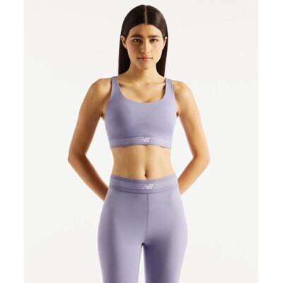Sujetador New Balance AC Train lila - S Sujetador New Balance AC Train lila - S