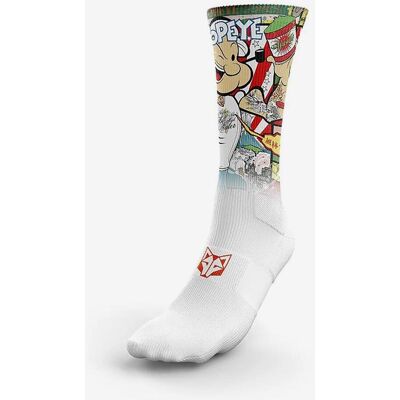 Calcetines Otso Popeye & Olive blanco puro rojo - M Calcetines Otso Popeye & Olive blanco puro rojo - M