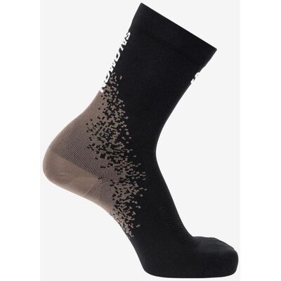 Calcetines Salomon Gravel Crew marrón negro - M Calcetines Salomon Gravel Crew marrón negro - M