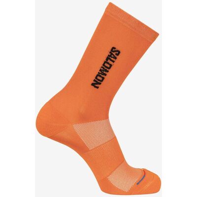 Calcetines Salomon 365 Crew naranja negro - M Calcetines Salomon 365 Crew naranja negro - M